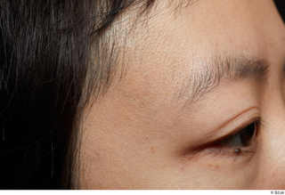HD Face skin references Katsura Sen eyebrow forehead skin pores…